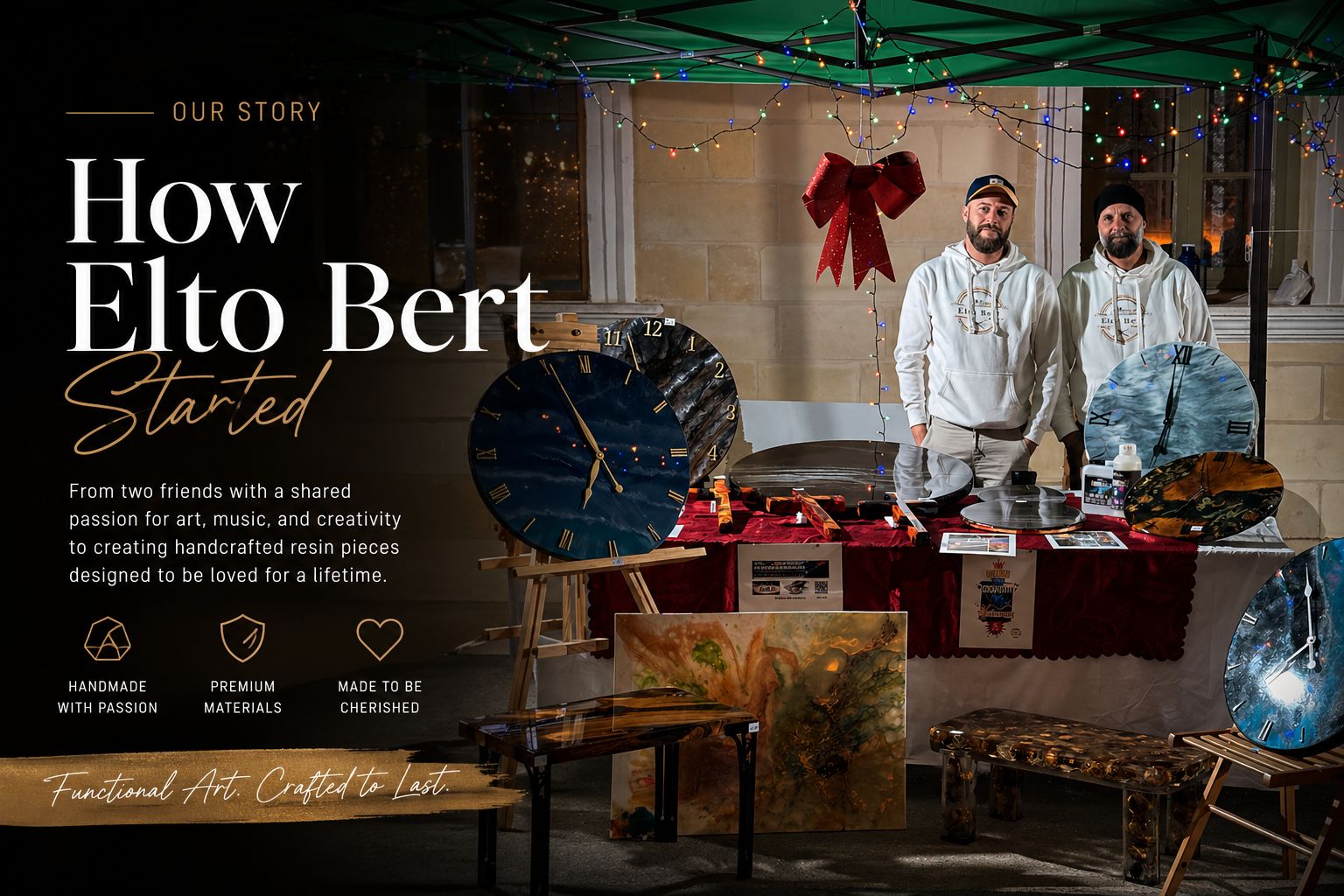 How Elto Bert Started – Resin Art Story in Malta