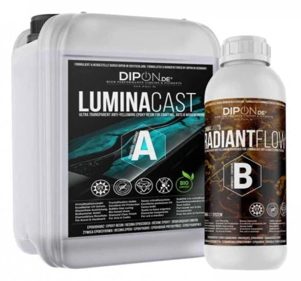 DIPON LuminaCast 5 Radiant Flow Epoxy Resin 3Kg