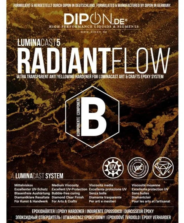 DIPON LuminaCast 5 Radiant Flow Epoxy Resin 3Kg