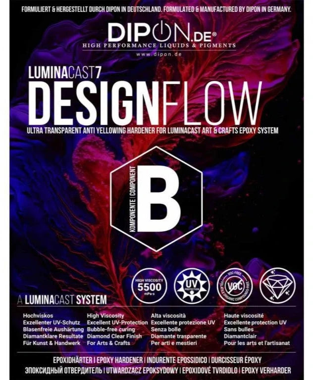 DIPON LuminaCast 7 Design Flow Epoxy Resin 3 Kg