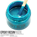 Bora Bora Pearl epoxy resin paste pigment in turquoise blue for epoxy resin art, jewelry, crafts, and casting projects
