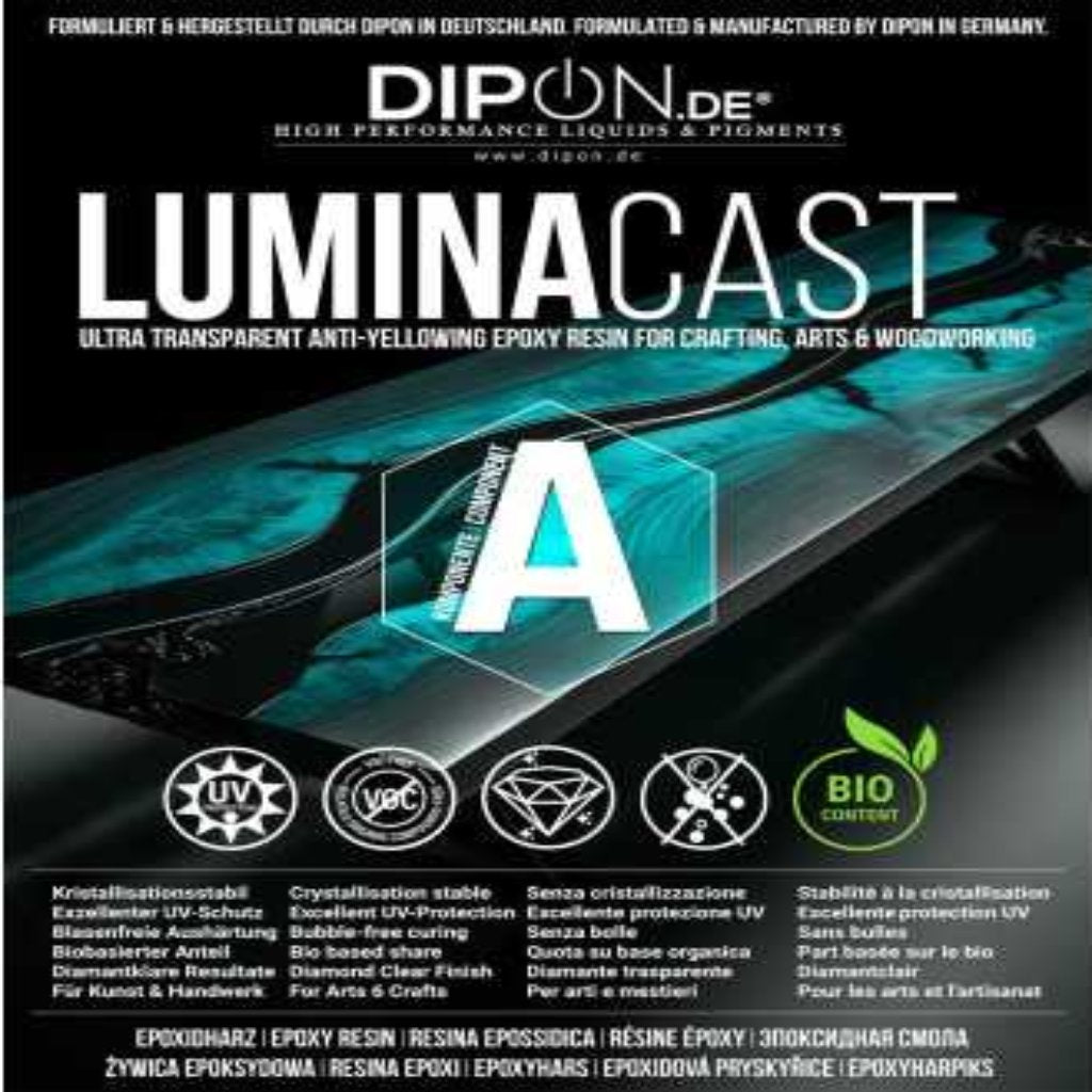 DIPON LuminaCast 4 Gem Flow Epoxy Resin - 3 Kg