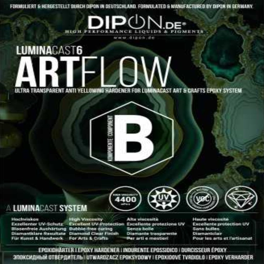 DIPON LuminaCast 6 Art Flow Epoxy Resin -3 kg